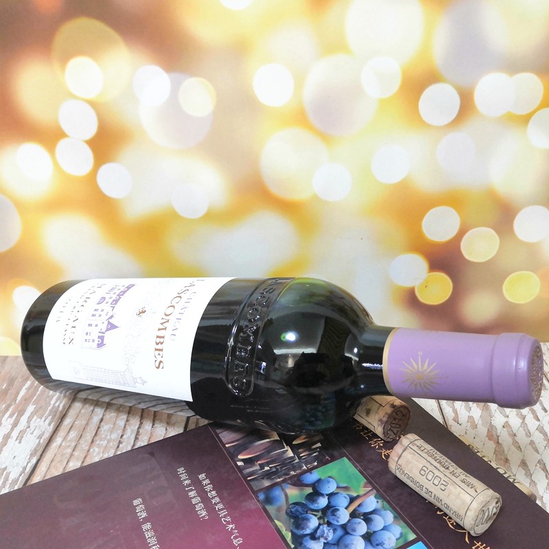 法国进口红酒力士金酒庄正牌红葡萄酒chateaulascombes2013干红静态