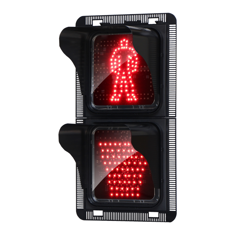 科维人行横道信号灯方形红人倒计时红光光带动态路障灯