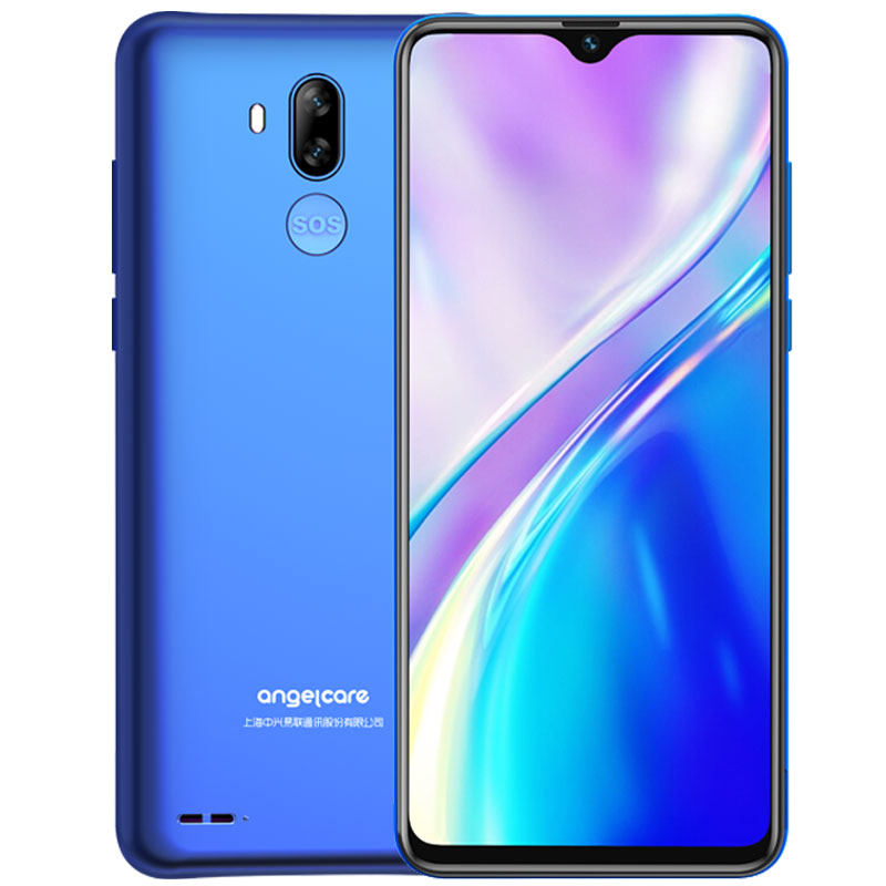 上海大声手机备用智能安卓3g32g水滴608英寸声音手机