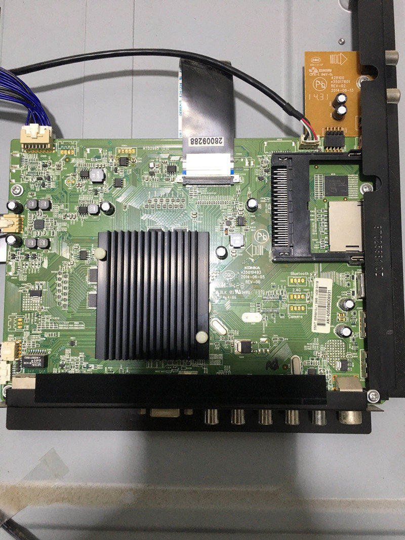 原装康佳led55r6610u主板3501949372000559yt559yt显示屏