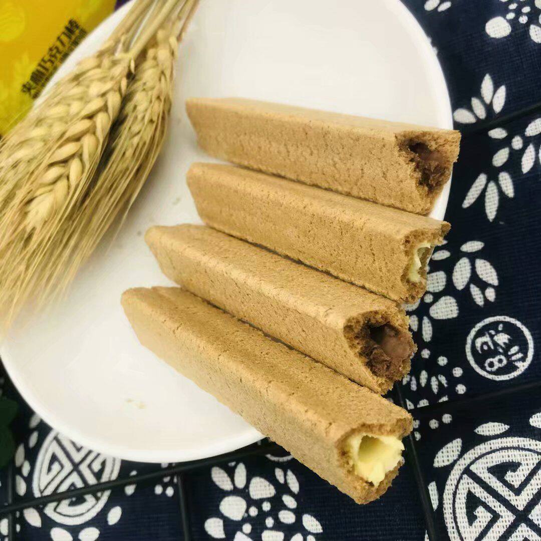 醇芙巧克力角夹心棒长条饼干零食大礼包小吃巧香米校园 8毛钱年货