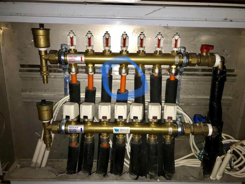 美国沃茨分水器地暖分水器水暖分集水器hkv