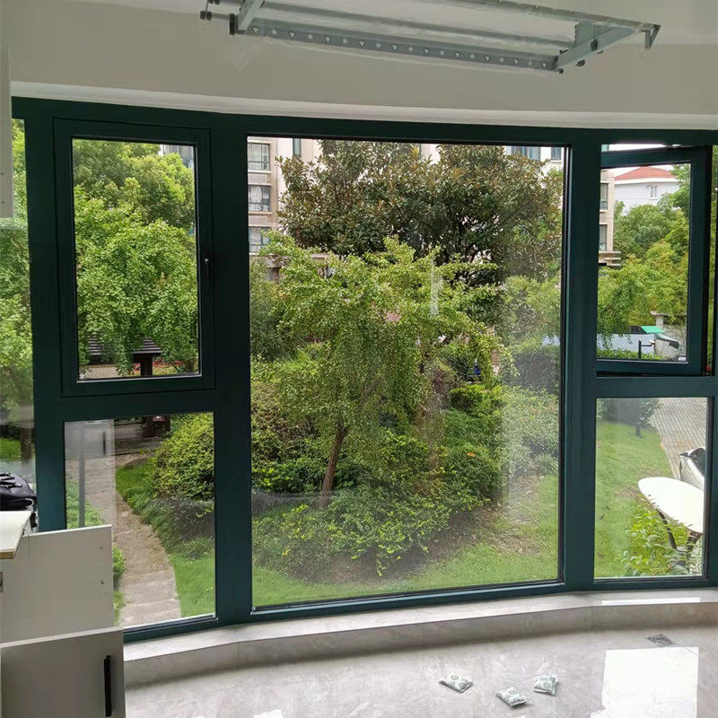 上海断桥门窗定制凤铝坚美系统隔音铝合金推拉断桥铝窗
