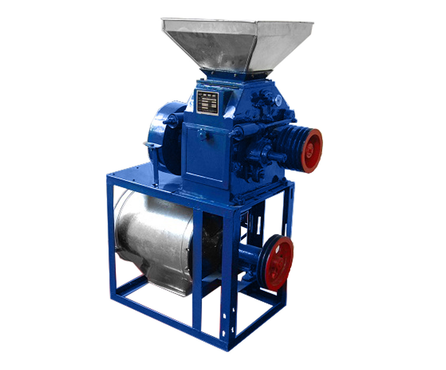 1820小麦磨粉机全自动磨面机商用大型打面机家用面粉机械成套设备