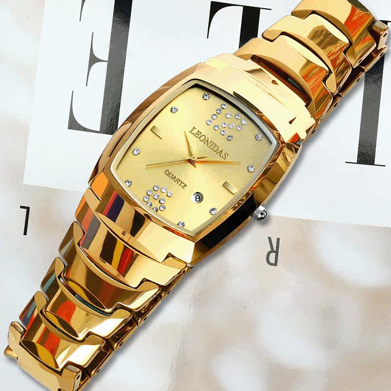 百亿补贴列奥尼达leonidas2020年新款钨钢手表防水名牌国产腕表