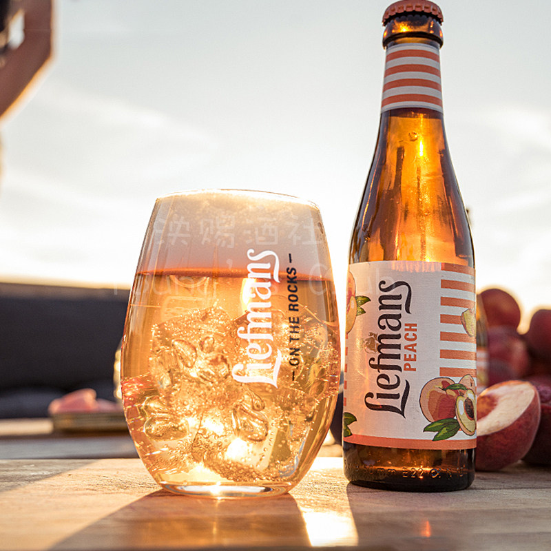 啤酒乐蔓比利时进口桃子莓果果味女士250ml3瓶啤酒