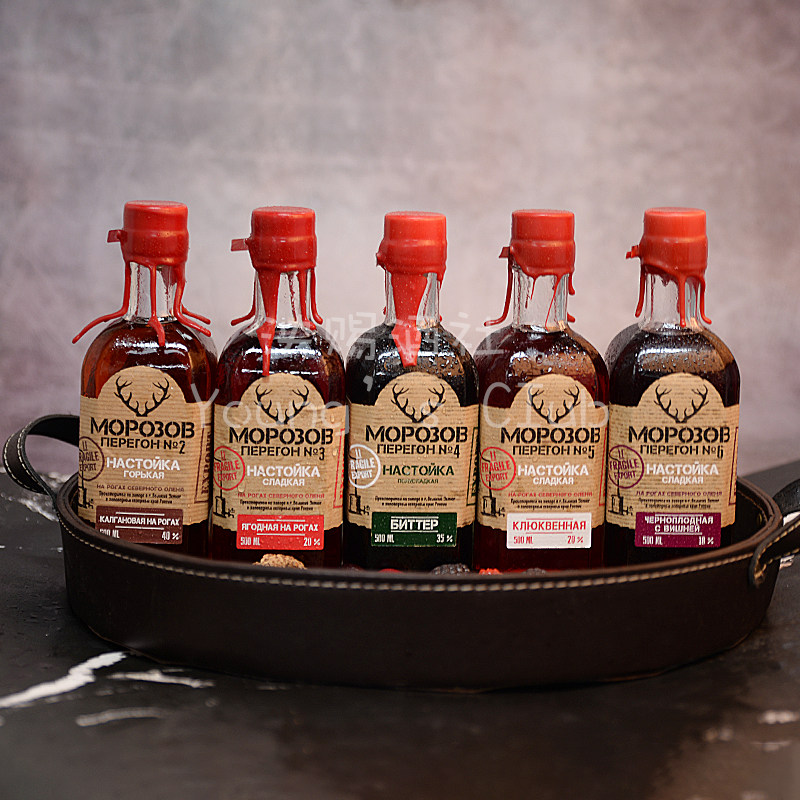 俄罗斯进口莫洛佐夫26号利口酒女主的药圣鹿先生女生微醺莫罗3号