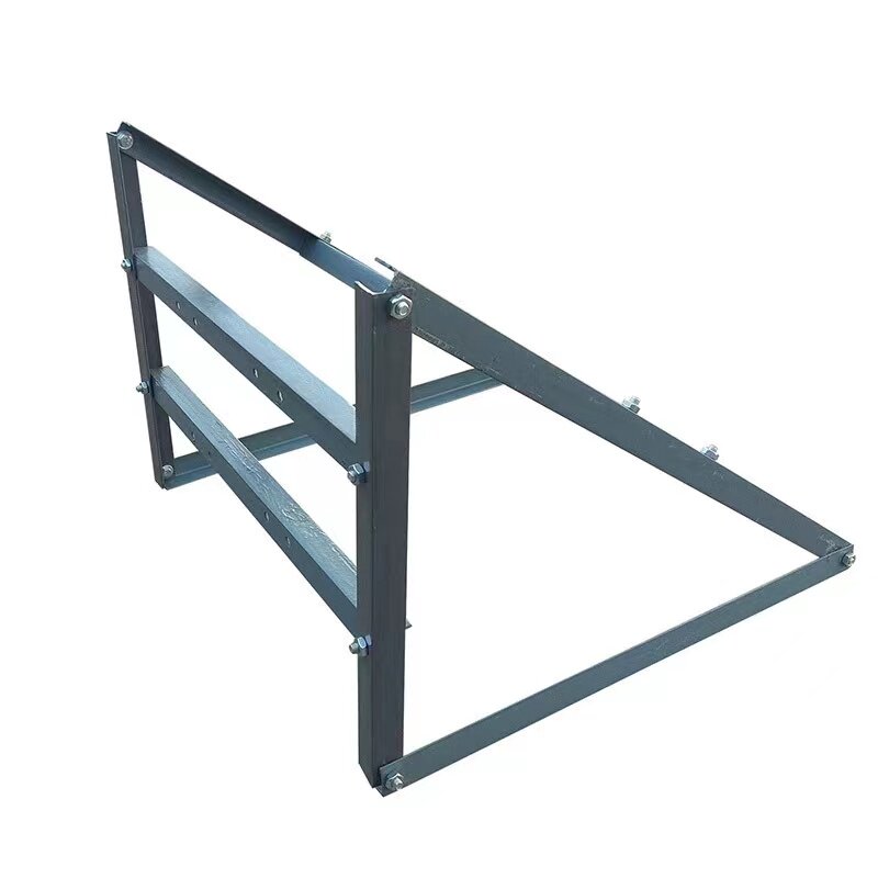 太阳能锂电池光伏支架工程通用套筒抱杆路灯监控光伏支架