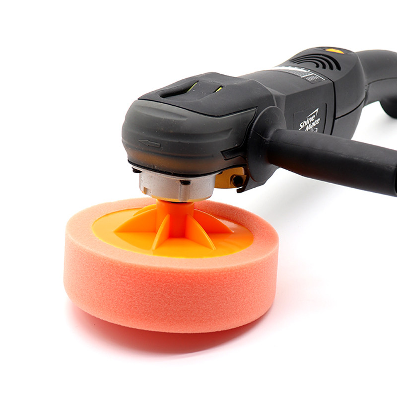 6寸汽车美容抛光轮进口打蜡海绵m14抛光机海绵球镜面抛光盘打蜡盘