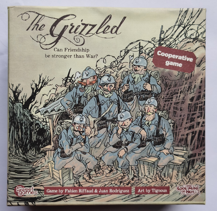 thegrizzled步兵恐惧英文版策略合作聚会休闲娱乐桌游卡牌