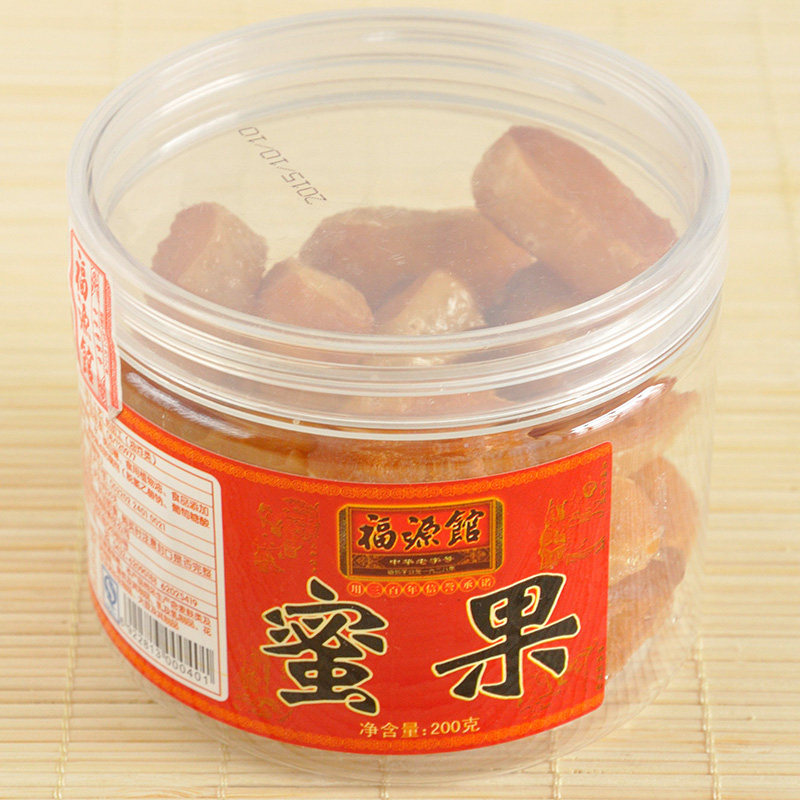 糕点吉林福源馆中中式蜜果200克1罐包邮东北传统中式糕点