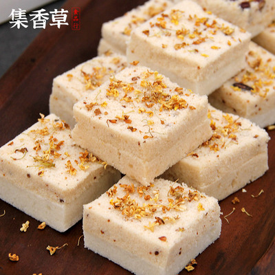 苏州特产桂花糕正宗纯手工传统糕点老式糯米蒸制盒装网红孕妇零食