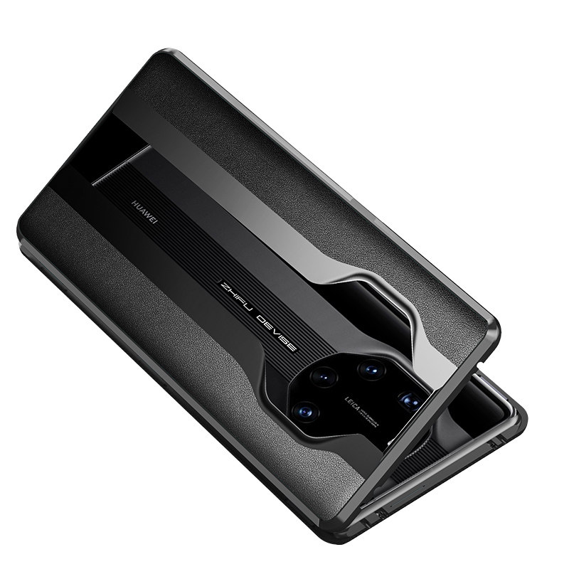 华为mt40外壳rs磁吸男女高档meta典藏防摔手机保护套