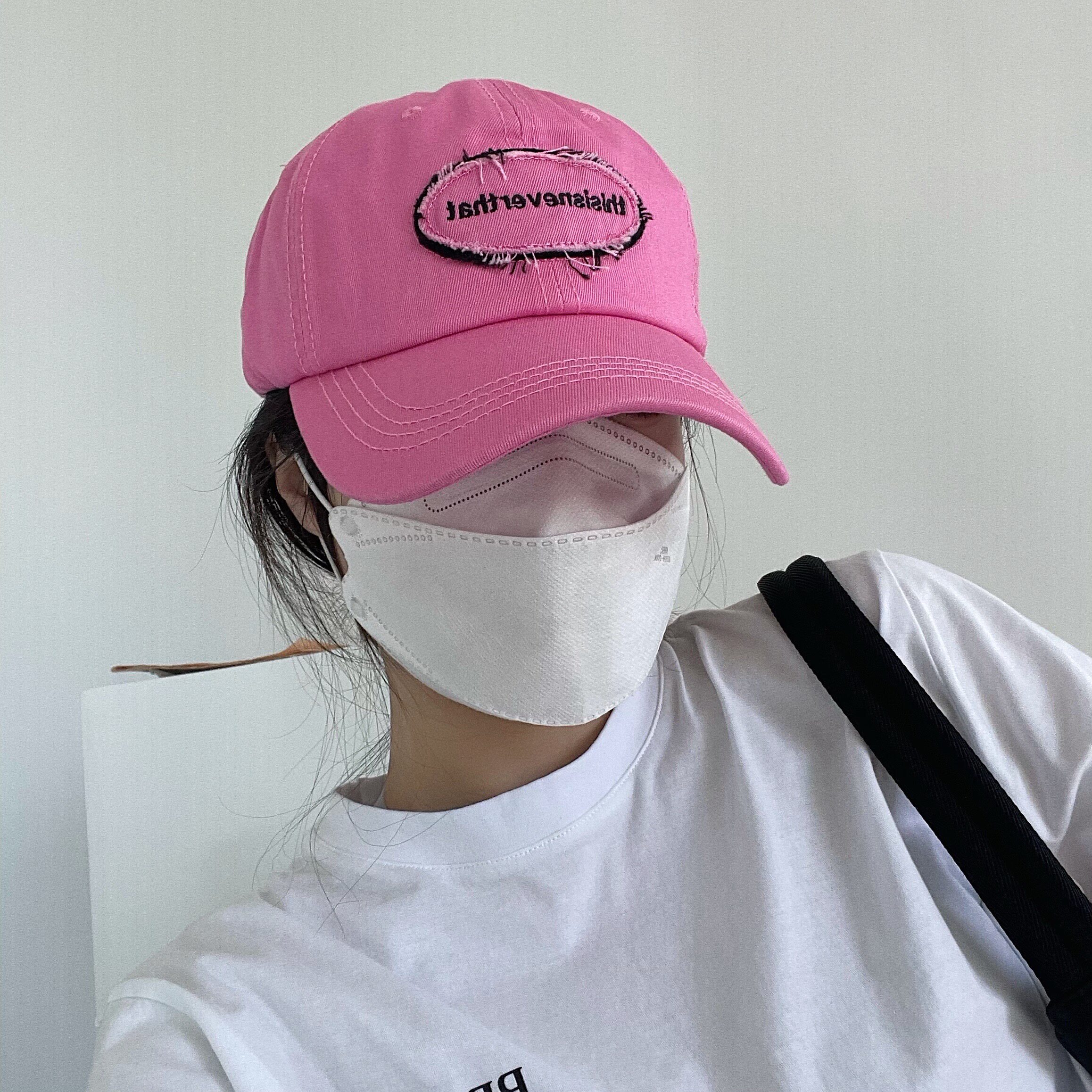 wlstudios白色鸭舌帽夏天干净百搭棒球帽韩国网红同款帽子