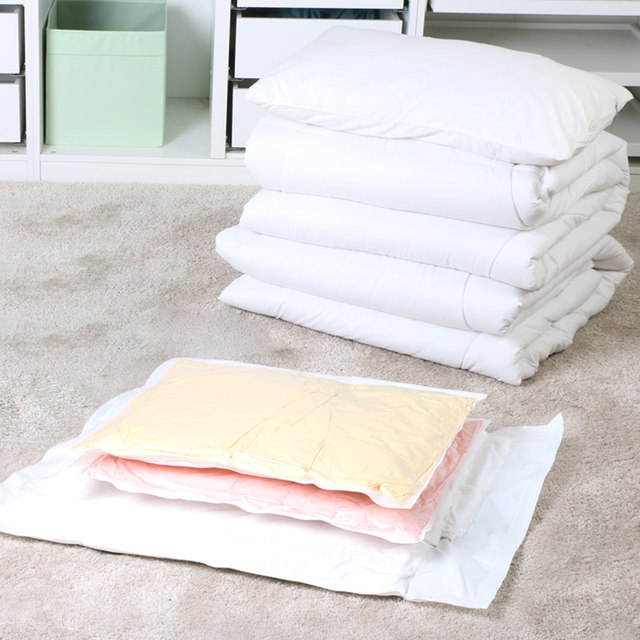 Vacuum compression bags quilt storage bags large air pumping means King sub Sack laundry clothes and bedding Vacuum compression bags quilt storage bags large air pumping means King sub Sack laundry clothes and bedding