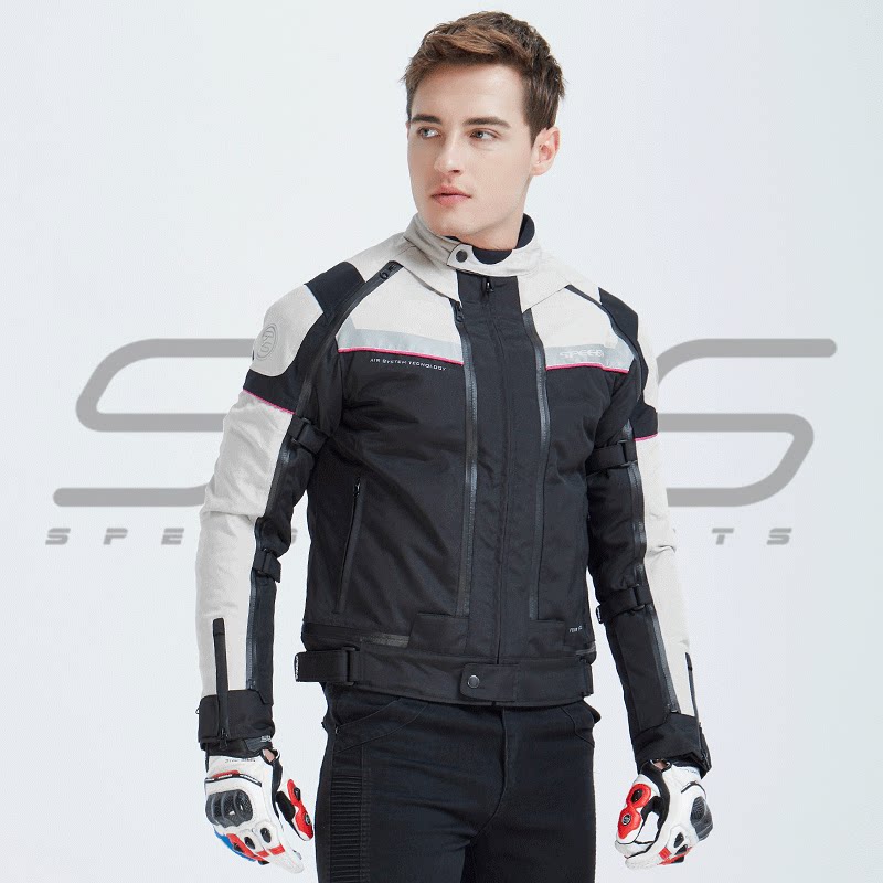 sprs摩托车骑行四季车服保暖机车赛车冬季防水赛车服
