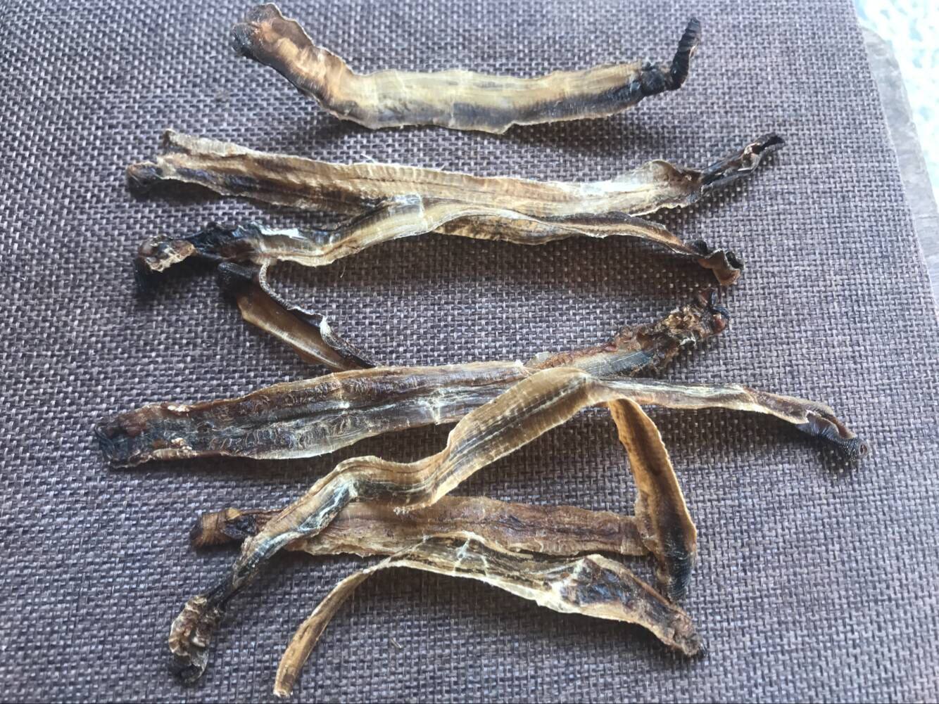 中药材 地龙干 小地龙 全开无泥沙 蚯蚓干 地龙皮 新货500克包 - 家顺