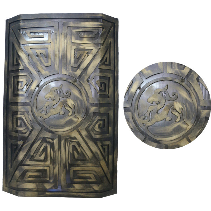 道具定制影视舞台戏剧盾牌盔甲长矛长戈十八其他特色工艺品