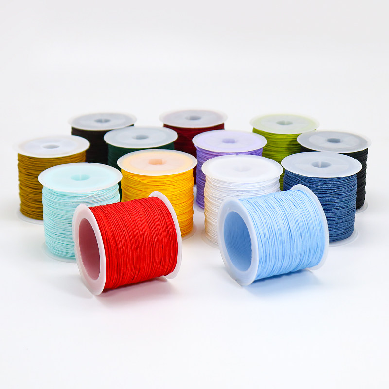 绳子73号玉线0.6mm手工diy编织手链吊坠挂绳线