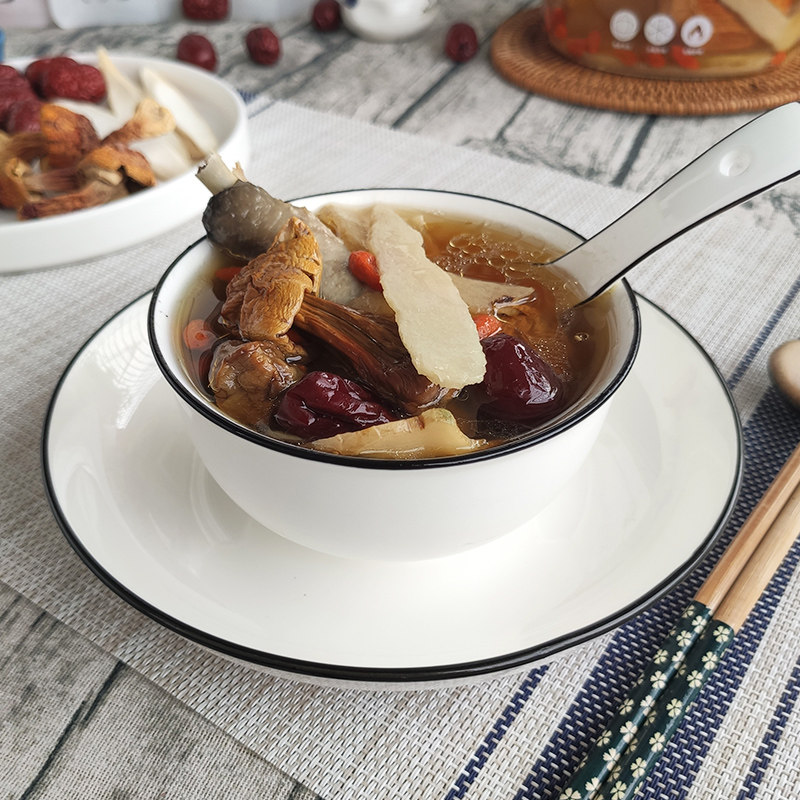 陈太靓汤姬松茸淮山玉竹炖鸡鲜甜菌香广东老火煲汤药膳养生汤料