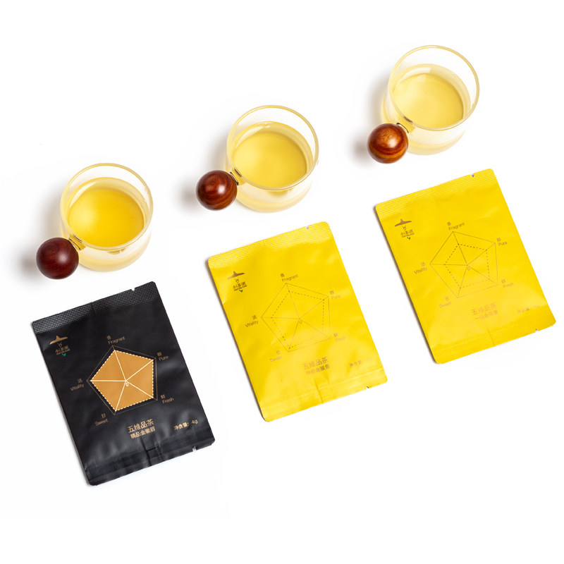 小茶匠茶叶红茶绿茶乌龙茶茶包6种茗茶18种口味组合装五维品茶