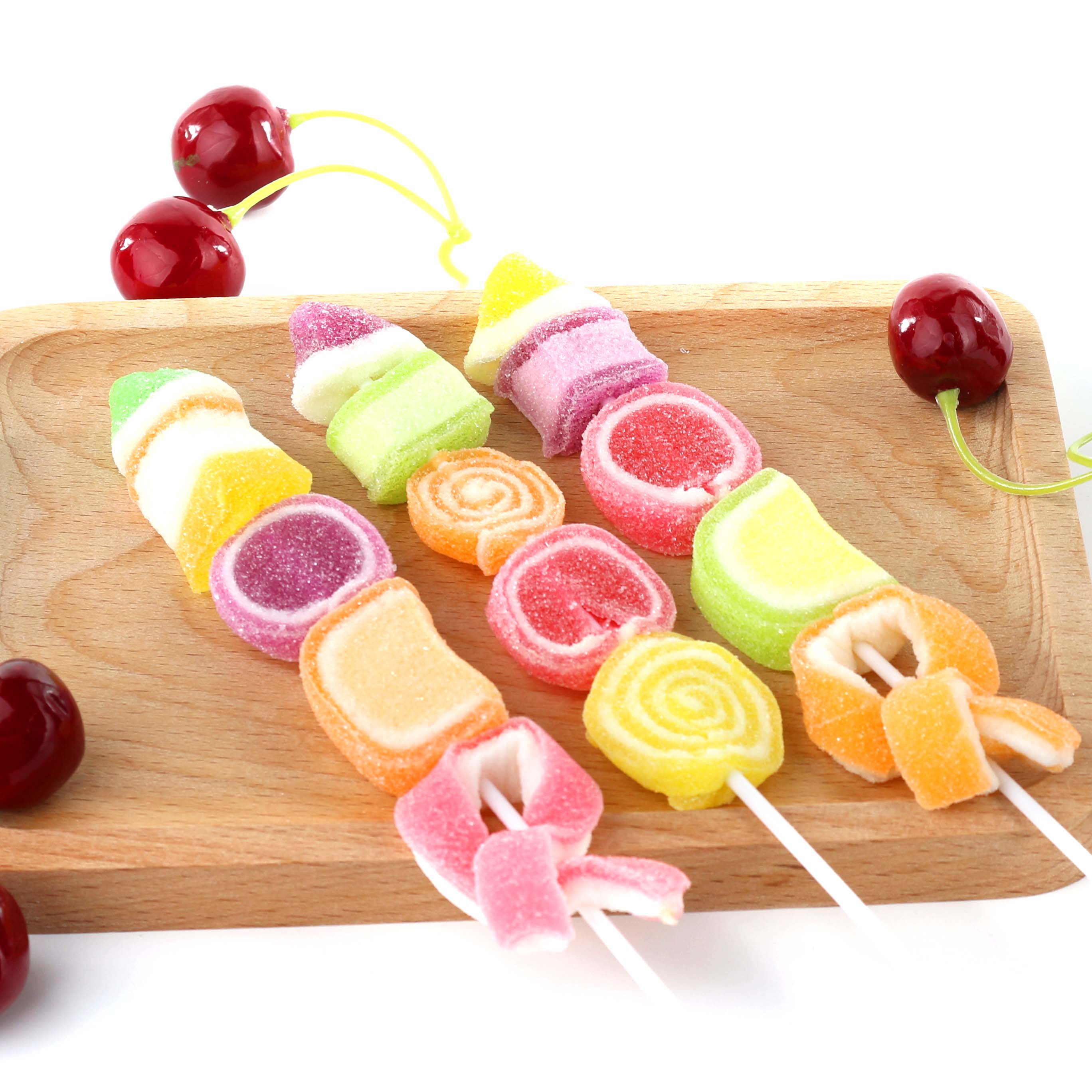 泰国进口如意意牌串装软糖儿童零食糖果水果糖果