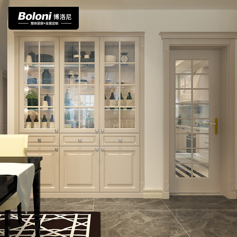 博洛尼全屋客厅卧室空间衣柜酒柜成品家具套装全屋整装定制