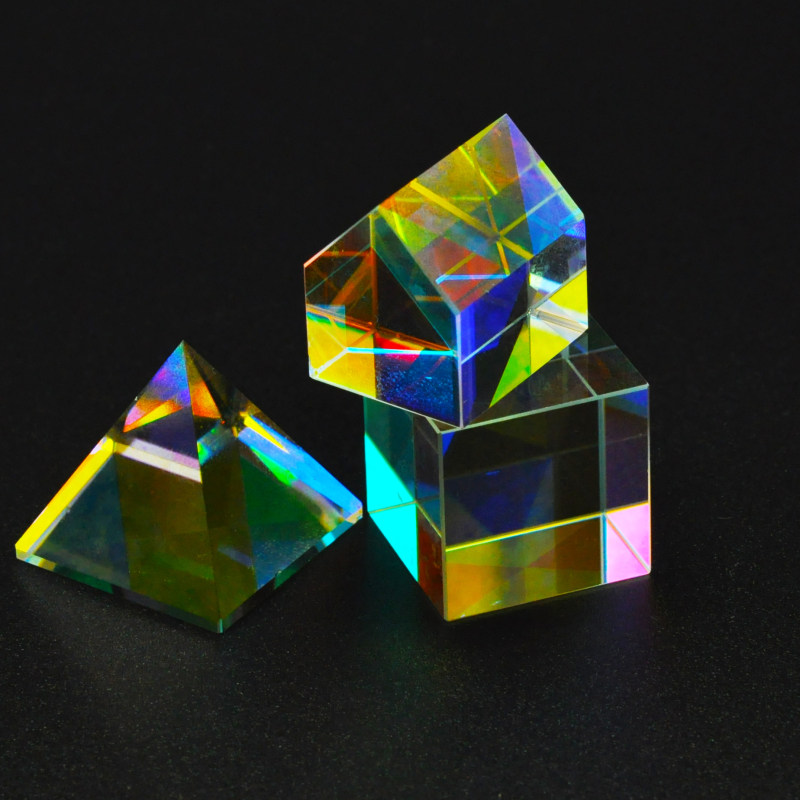 棱镜组件套装六面光之塔极光小屋宇宙魔方魔方彩教学仪器