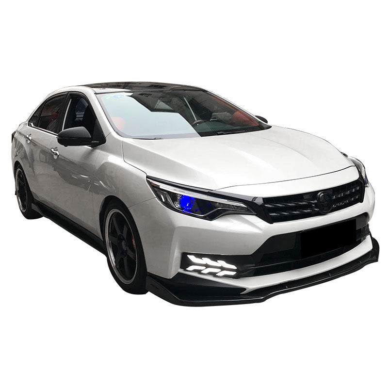 启辰包围d60大小改装前铲侧裙唇包角碳纤维纹前汽车包围