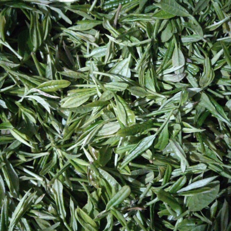绿茶2022烘青手工后半形明揉捻毛峰新茶叶黄山其它绿茶