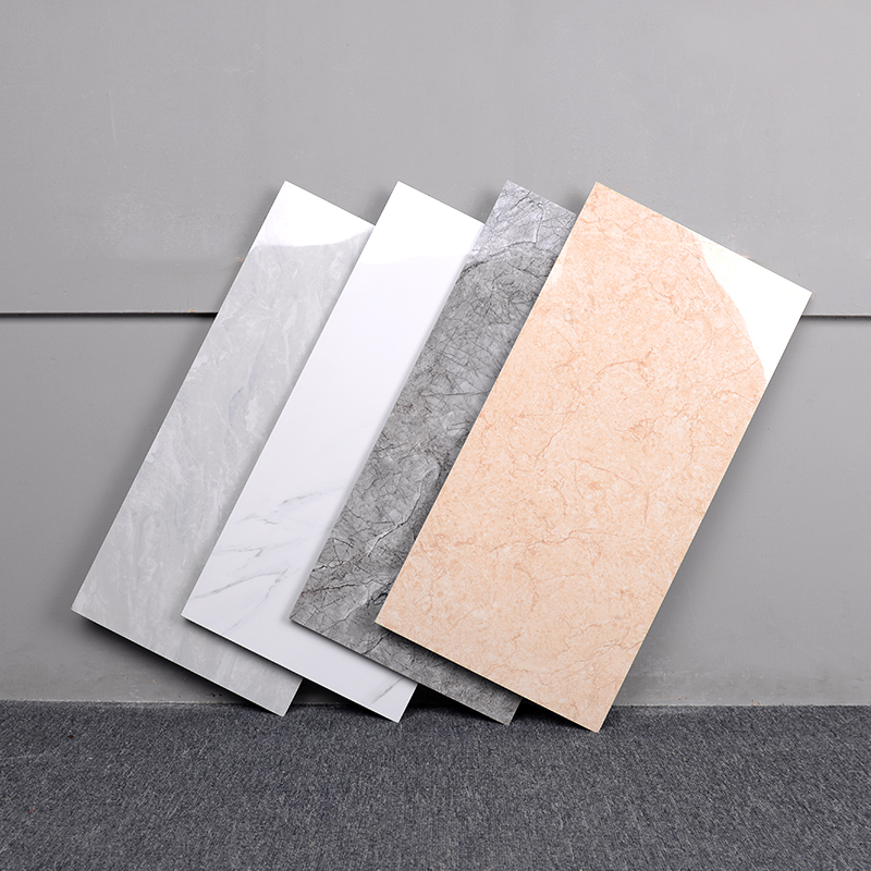 亮光全瓷大理石墙砖300x600瓷砖餐厅厨房卫生间墙面釉面砖