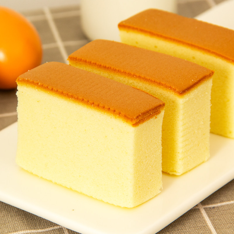 空投箱蜂蜜长崎蛋糕1000g烘焙早餐手撕面包零食小吃糕点心