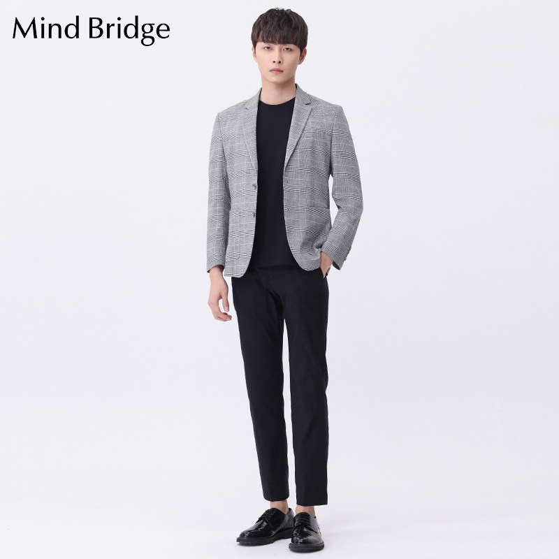 mindbridge百家好男装西服外套单西便服2020夏季西服