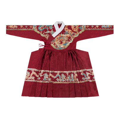 汉尚华莲乾坤原创明制汉服曳撒男女同款重工龙纹织金飞鱼服秋冬款