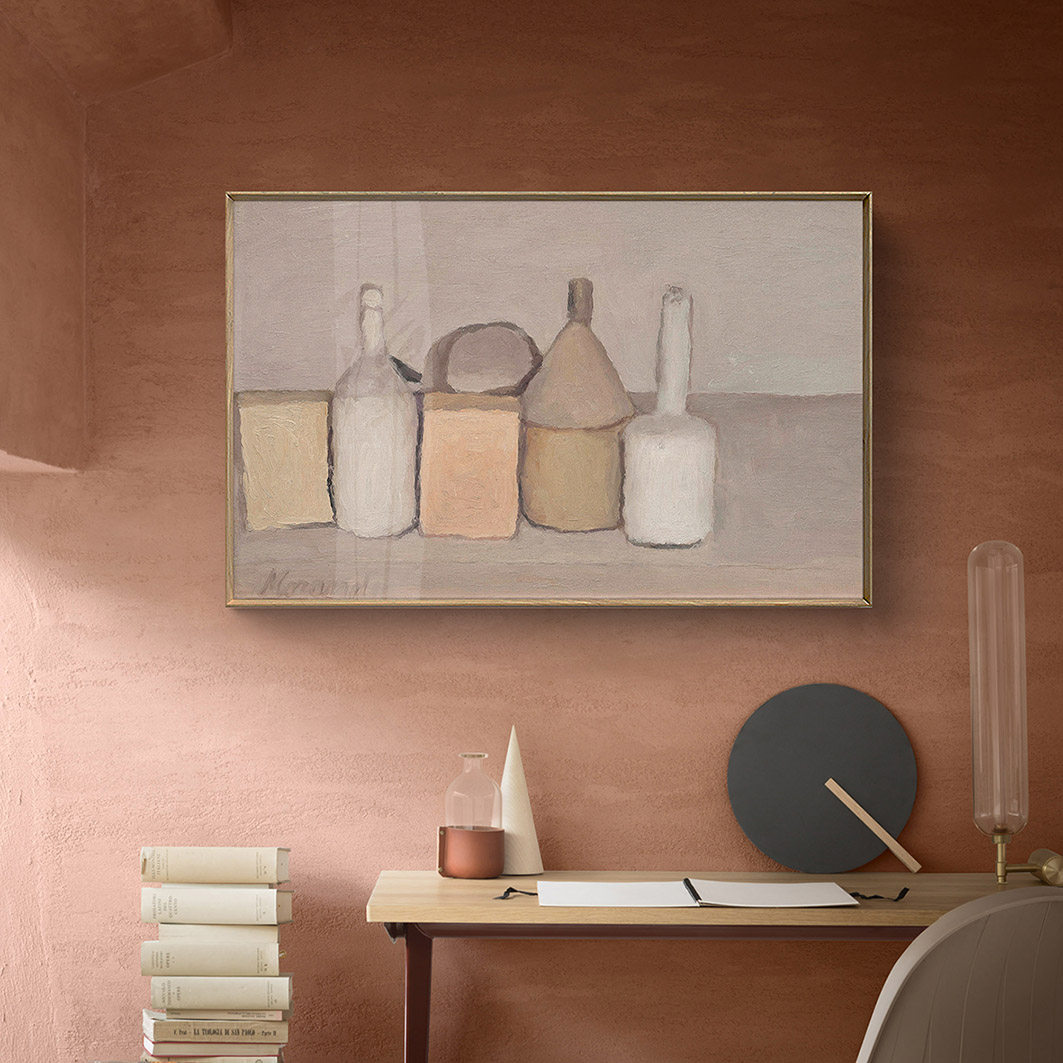 ruver乔治莫兰兰迪静物现代简约装饰画北欧客厅玄关现代装饰画