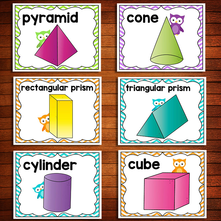 宝宝英语图形形状幼儿shape闪卡早教启蒙卡片早教闪卡