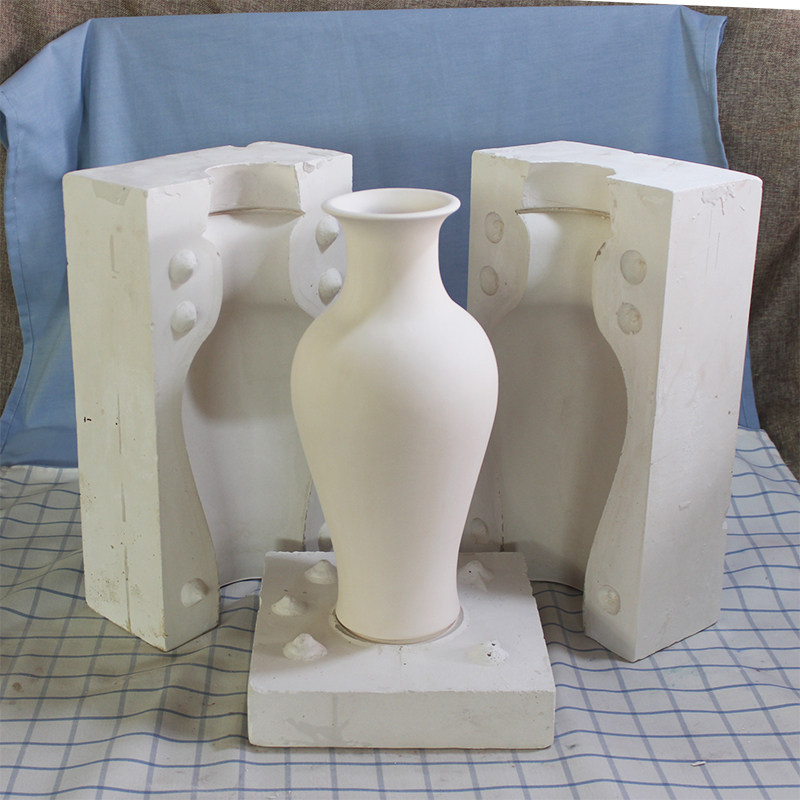 模具大花瓶素坯特级陶艺石膏花插花瓶注浆成型模型制作工具