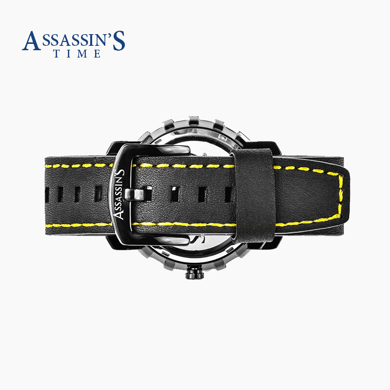 手表时间刺客男士机械运动防水腕表时尚潮流个性休闲男表国产腕表