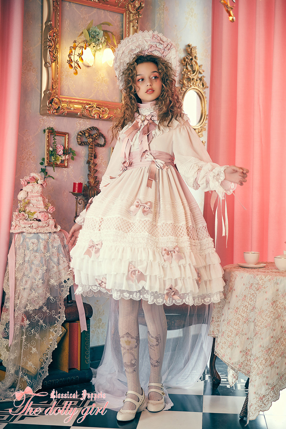 少女人形十女op古典玩偶lolita连衣裙洛丽塔