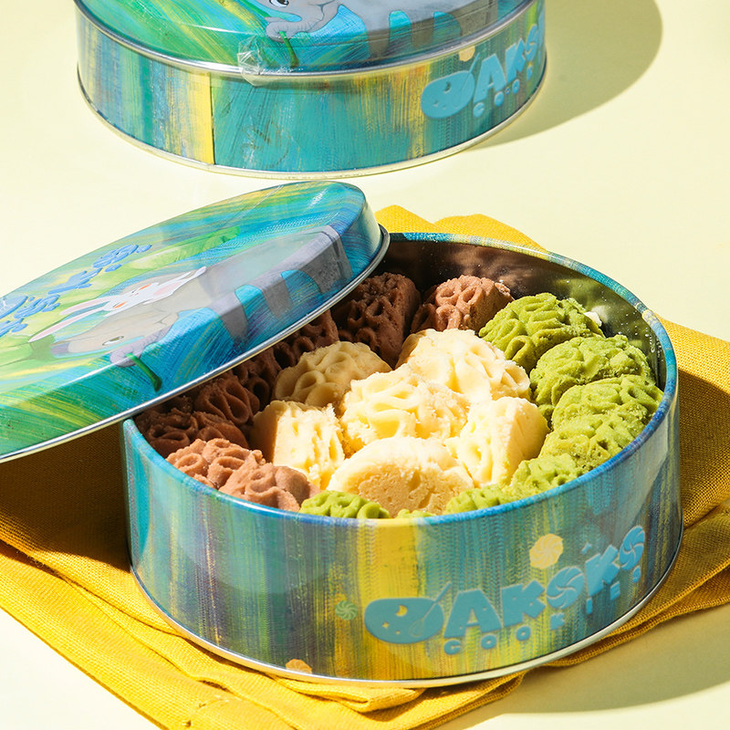 akoko曲奇饼干160g小零食小饼干小吃美食休闲食品好吃的零食网红