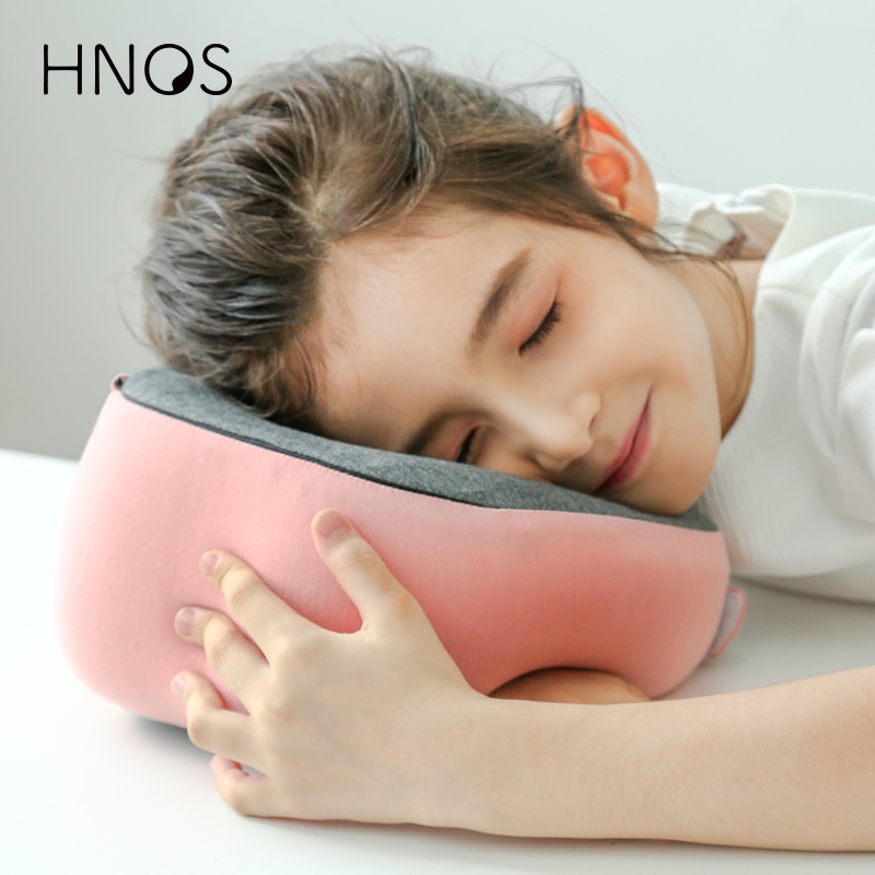 hnos午睡枕 趴睡枕 学生办公室午休午睡神器儿童趴着睡趴趴枕桌上