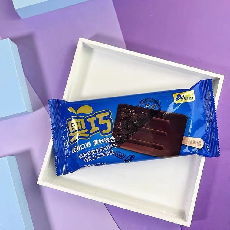 奥雪奥巧奥利利奥曲奇风味饼干巧克力口味雪糕冰淇淋