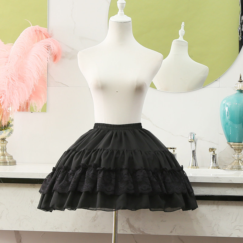 裙撑lolita暴力鱼骨撑胯下生洛丽塔超蓬鸟笼撑可婚纱裙撑