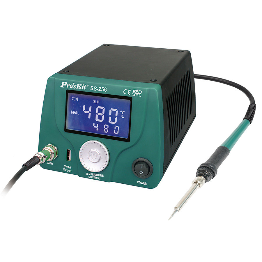 正品台湾宝工ss-256hlcd智慧型温控焊台焊台