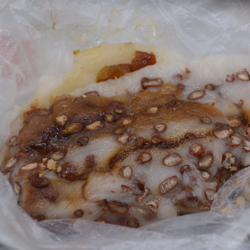 年糕临沂集市小吃莒南大枣散装山东特产老式年糕