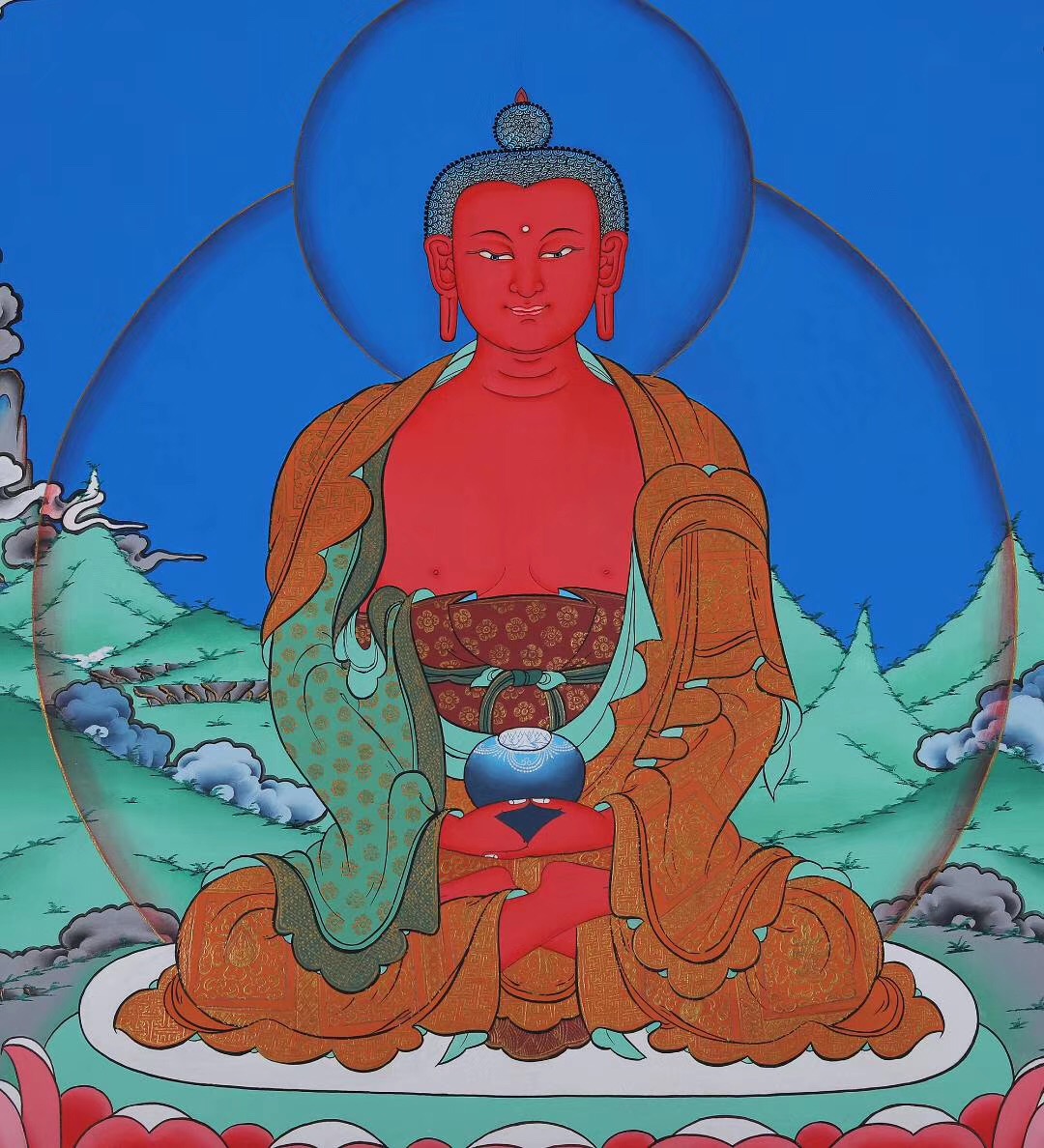 藏传佛教阿弥陀佛图片