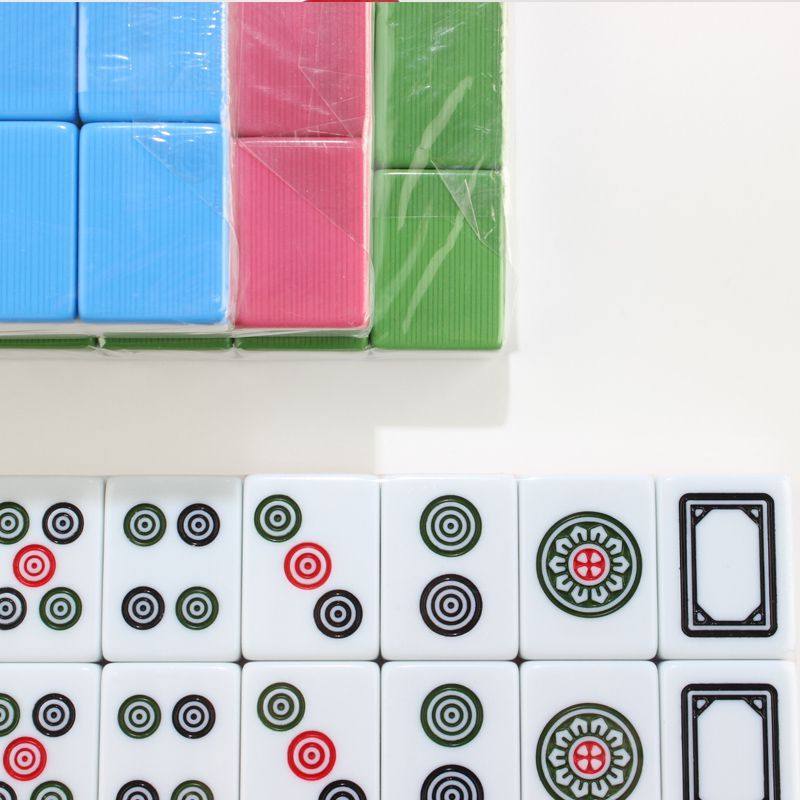 筒子麻将家用用手牛牛将牌二八牌推专用饼子家用麻将