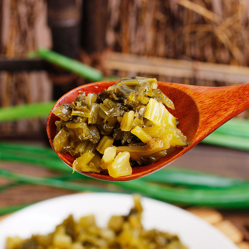 宁波特产鄞州雪菜128g*10包 咸菜雪里蕻榨菜酱腌菜小菜下酒下饭菜