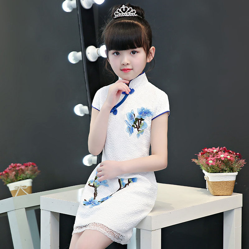 女童旗袍2020年新款洋气儿童唐装女中国风小女孩旗袍