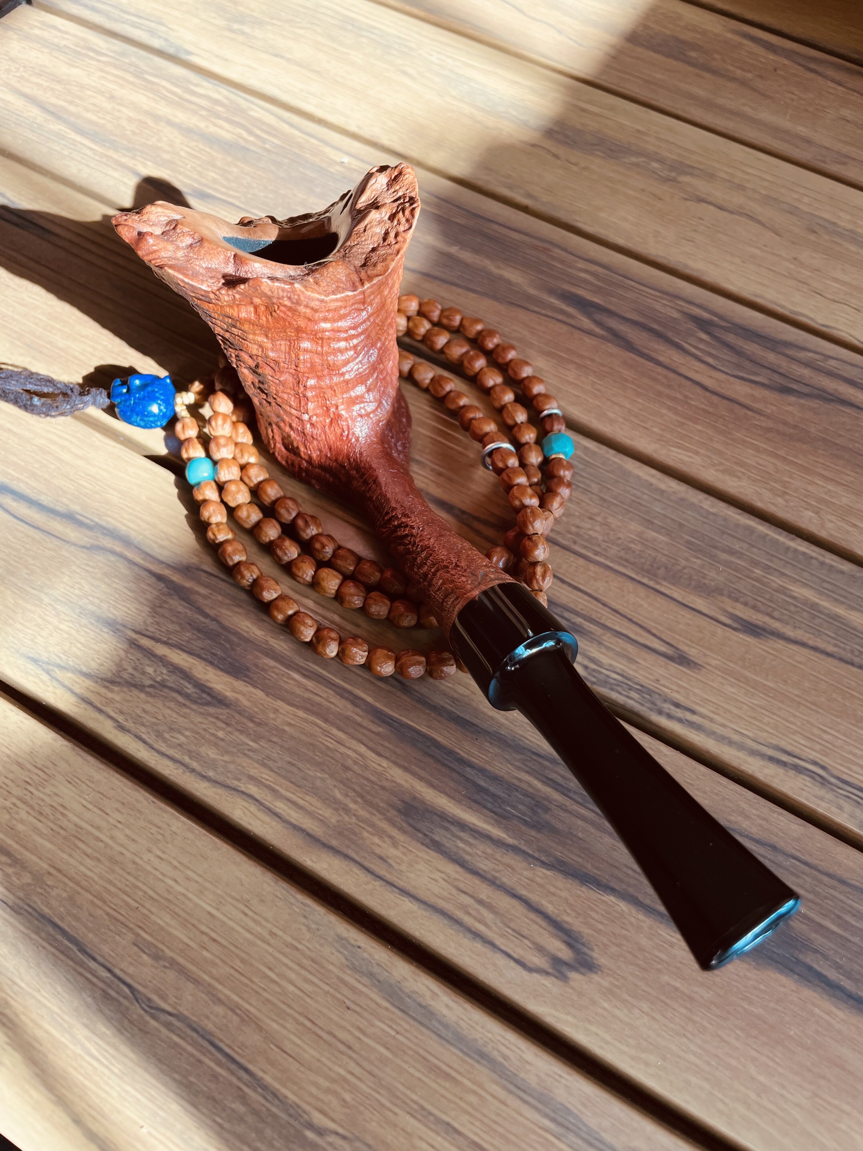 nateking内特美国制斗名匠石楠木楠木瘤留自由式烟斗